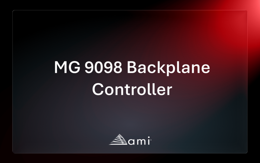 MG 9098 Backplane Controller: Small Chip, Big Changes!