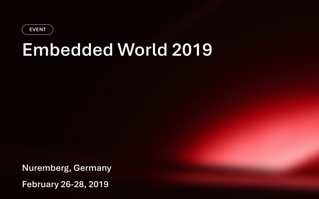 AMI at Embedded World 2019!