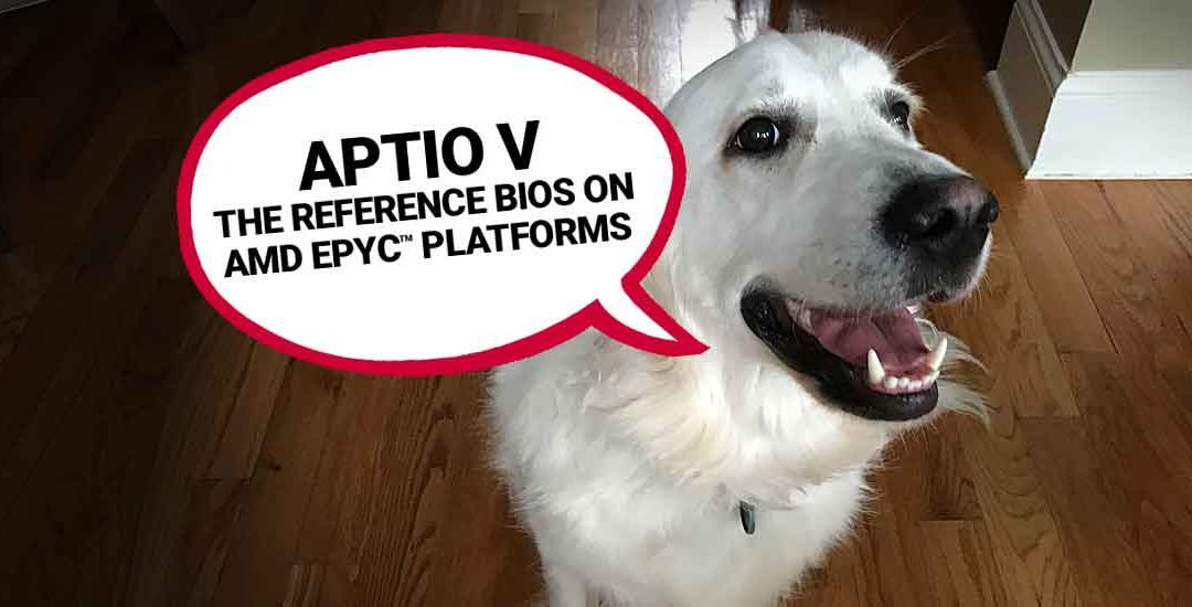 Aptio® V, the reference BIOS on AMD EPYC™ platforms