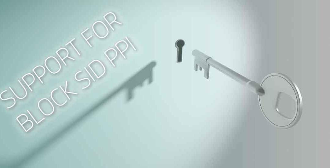 Support for Block SID PPI