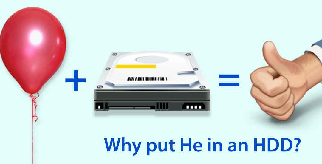 Why Put Helium in an HDD?