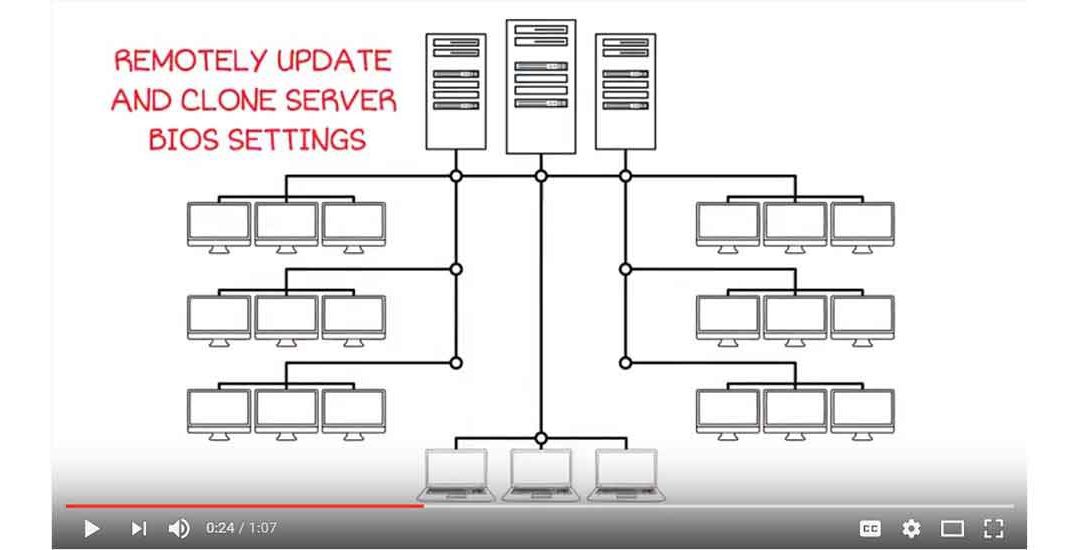 Remote BIOS Update, Configuration and Management for Data Centers