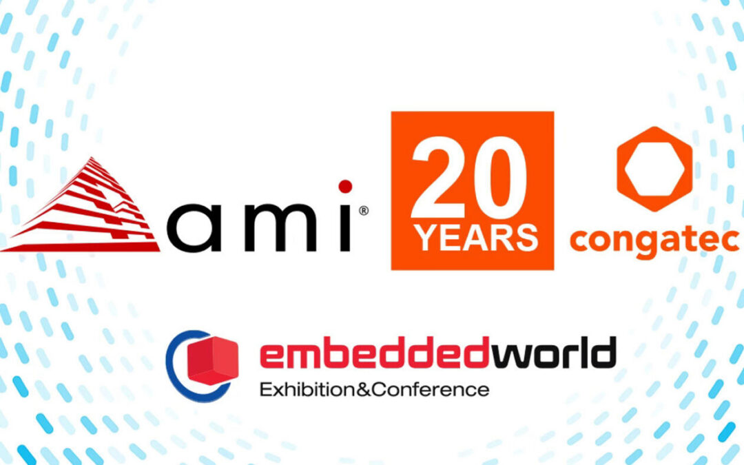 AMI and congatec Celebrate 20 Years of Successful Partnership