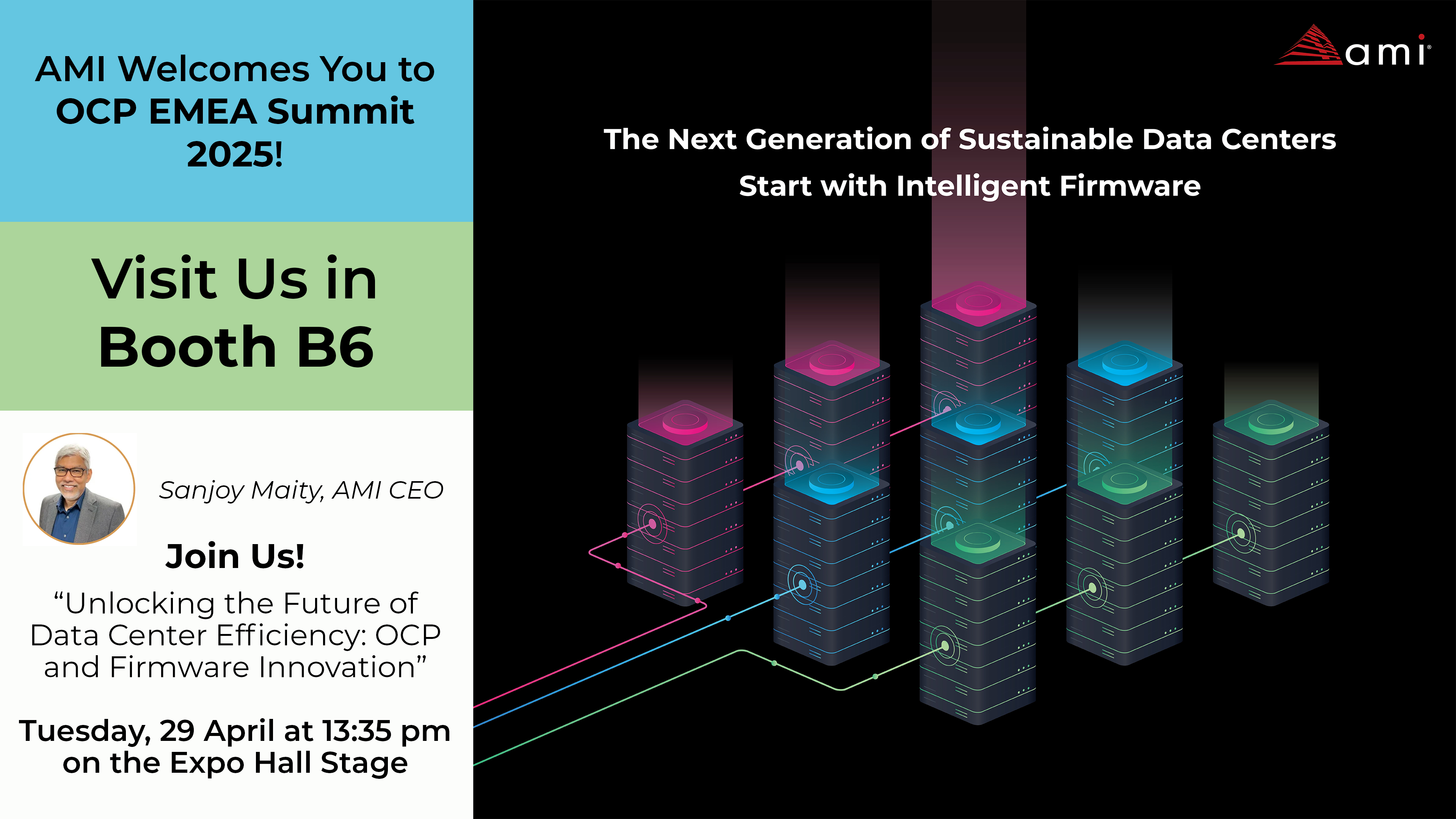 AMI welcomes you to OCP EMEA Summit 2025!