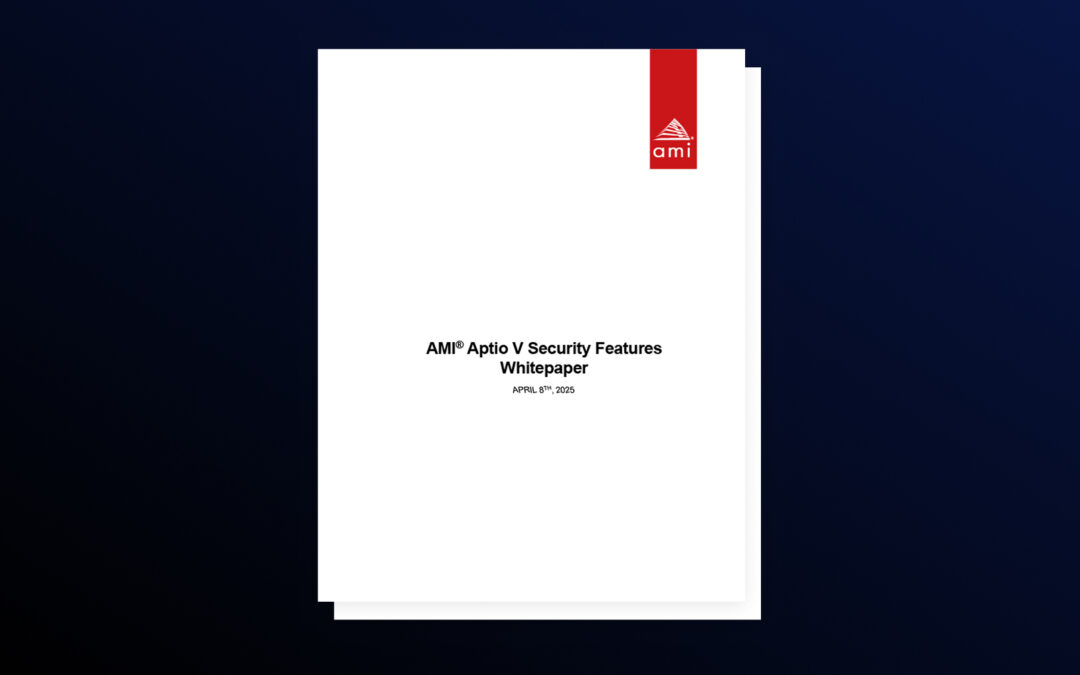 AMI Aptio Security Features