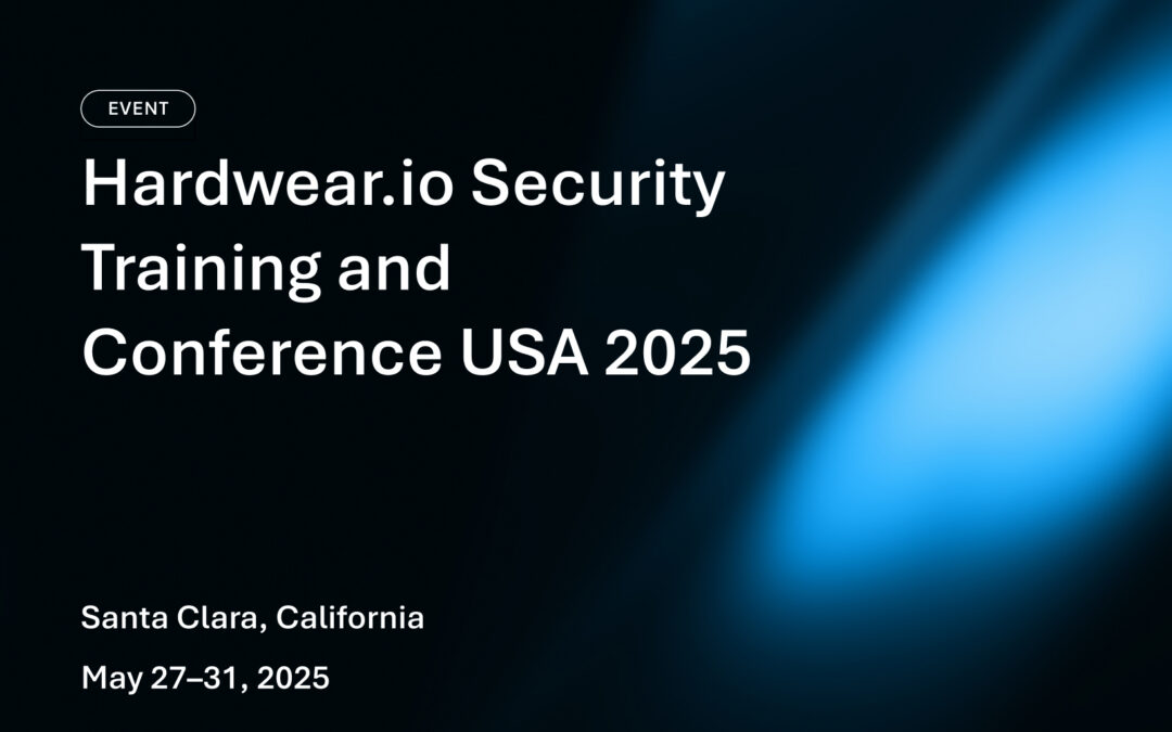 Hardwear.io Security Training and Conference USA 2025