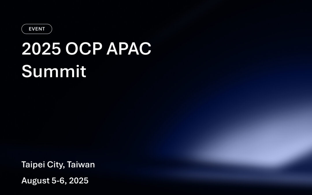 2025 OCP APAC Summit