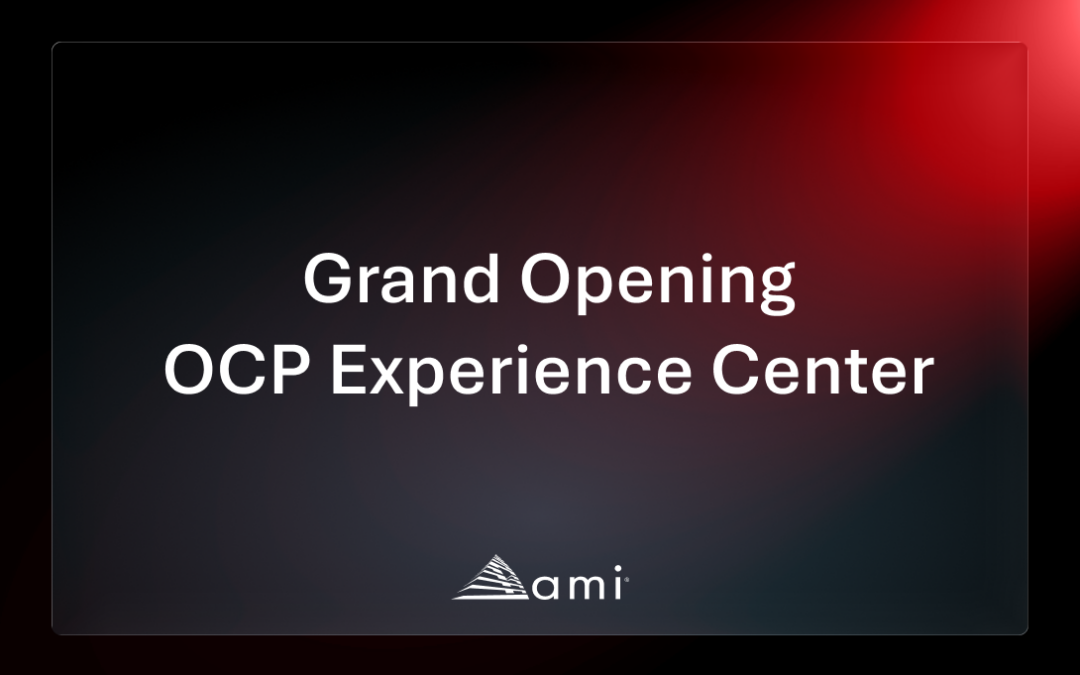 AMI to Showcase Advanced Data Center Technologies at New ScaleUp Technologies OCP Experience Center in Fürth, Germany