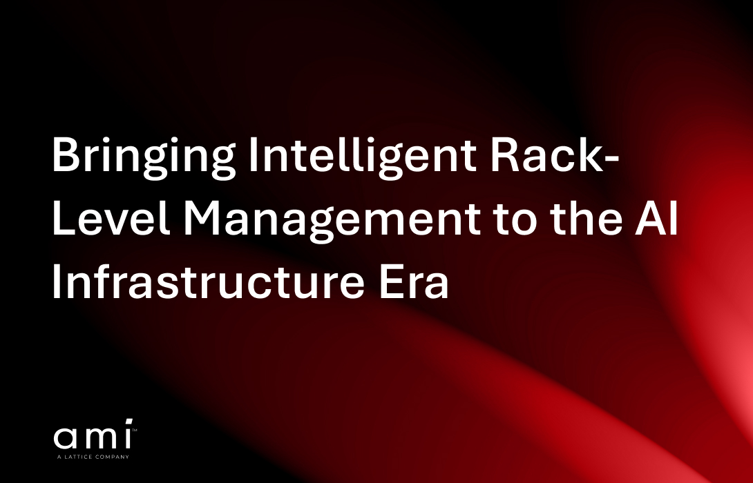 Bringing Intelligent Rack-level Management to the AI Infrastructure
