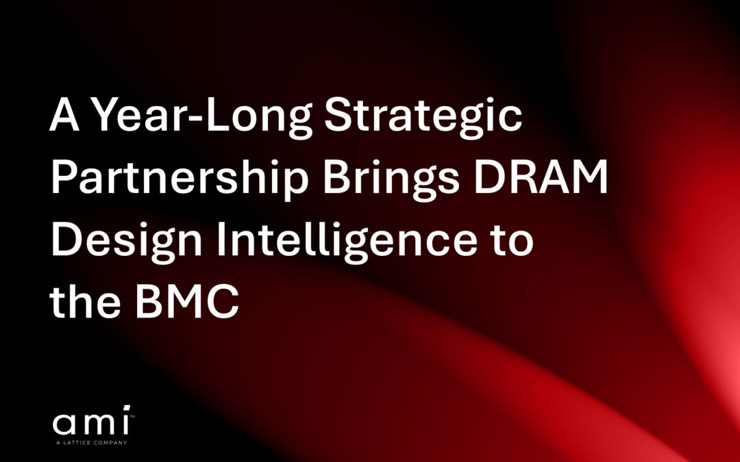 AMI Announces Production-Ready Support in AMI MegaRAC OneTree for SK hynix RAS Library, Powering Intelligent Memory Resilience