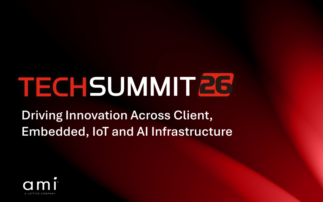 Previewing the AMI Tech Summit 2026: Building an Open, Secure Management and Control Plane for the AI Era