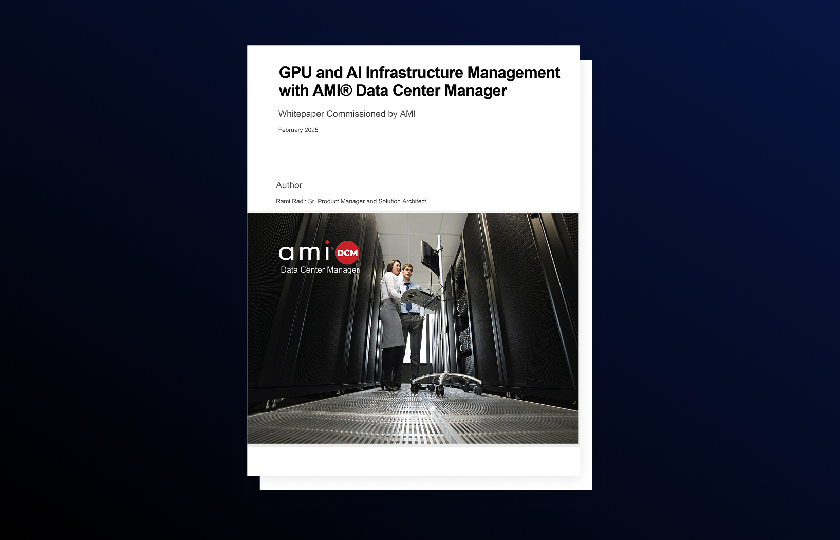 GPU and AI Infrastructure Management with AMI Data Center Manager