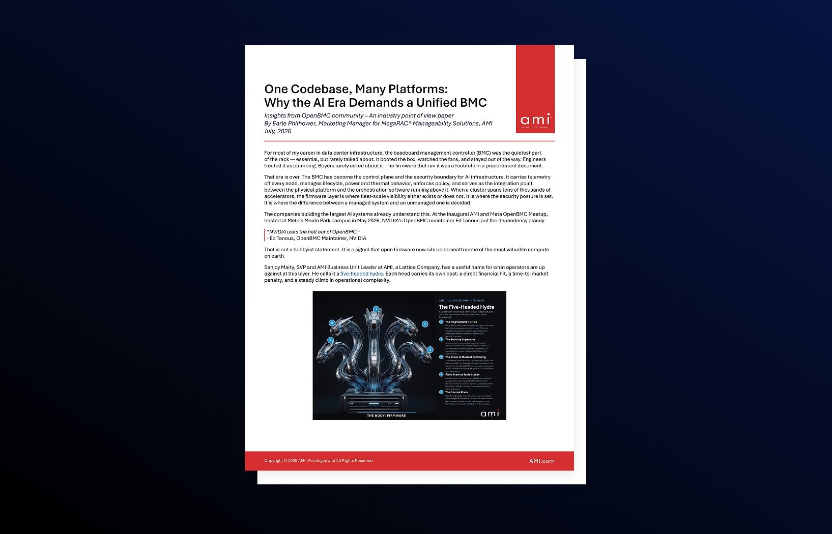 One Codebase, Many Platforms: Why the AI Era Demands a Unified BMC